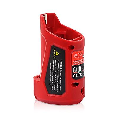 Battery Adapter for Milwaukee 18v Battery USB Charger & 12v DC Port & Work  Light - Power Source Supply for Milwaukee Lithium-ion Battery (Tool ONLY)