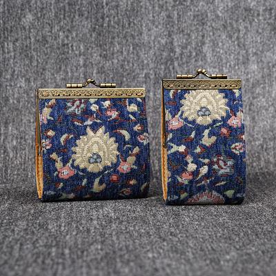 Double Kiss Lock Coin Purse, Vintage Style Pockets Clasp Wallet, Fabric  Unique Gift For Her - Yahoo Shopping