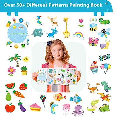 14 Pages Erasable Doodle Book For Kids - Toddler Activity Toy