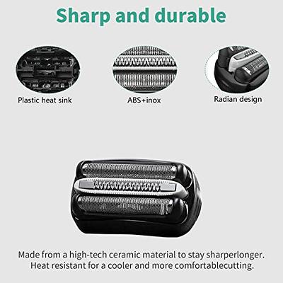 Replacement Head Compatible with Braun Series 3-32B Shaver