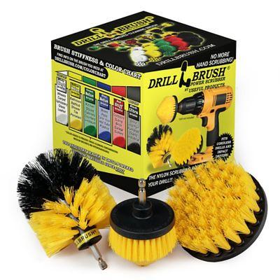 Drill Brush Power Scrubber by Useful Products G-S-4CO-QC-DB Kitchen AC