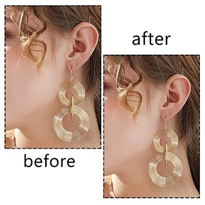 400 Pcs Ear Lobe Support Patches, Earring Support Patches Large Earrings  Support Sticker Reduces Strain Ear Patches for Men Women Long Time Wear  Earrings - Yahoo Shopping