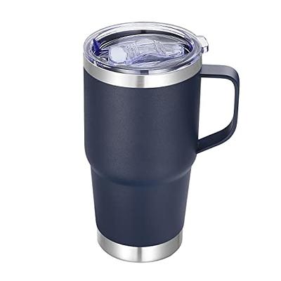 CIVAGO 20 oz Tumbler Mug with Lid and Straw, Insulated Travel Coffee Mug  with Handle, Double Wall St…See more CIVAGO 20 oz Tumbler Mug with Lid and