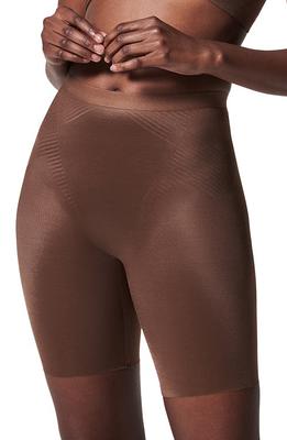 Spanx Firm Control Everyday Shaping Shorts, Chestnut Brown at John