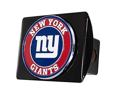 : New York Giants NFL Black Metal Hitch Cover with 3D Colored  Team Logo by FANMATS - Unique Round Molded Design – Easy Installation on  Truck, SUV, Car - Ideal Gift for