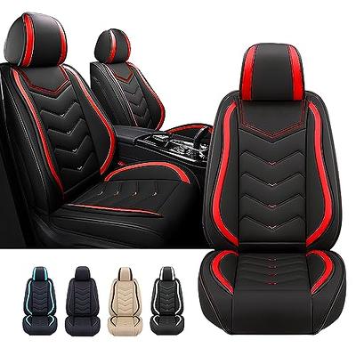 POOUOO Car Seat Cover 2 Seats for Ford Explorer 2000-2024, Waterproof and  Wear Resistant Sports Seat Cover, Premium Nappa Leather Seat Protector. (2  Seats Standard/Black Red) - Yahoo Shopping