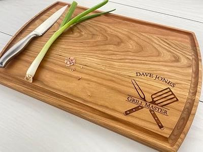 Mother's Day Special!, Personalized Gift for Mom, Maple and Black Walnut Cutting  Board, Serving Tray