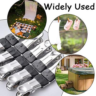 Swimming Pool Cover Clamps, 36PCS Swimming Pool Above Ground Winter Cover  Clips Multifunctional Metal Clips Stainless Steel Clothes Pins for Above  Ground Swimming Pools Towel Spring - Yahoo Shopping