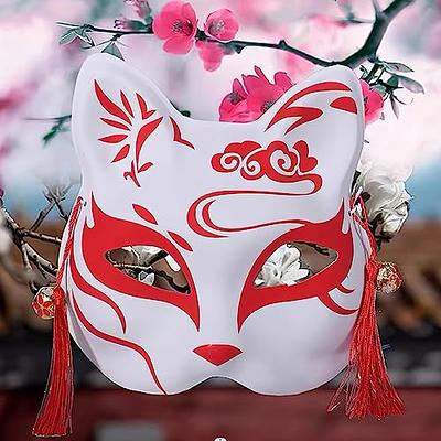 10pcs cat masks to paint Half Costume Cat Unpainted Masks Half