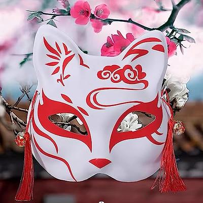 3pcs Cat Masks White Paper Blank Hand Painted Facemasks Diy