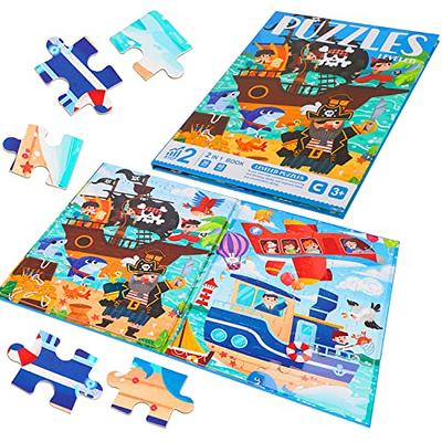 Magnetic Puzzles for Kids Ages 3-5 4-8 - Magnetic Puzzles for Toddlers  Travel Toys for Toddlers Toddler Travel Toys Magnetic Jigsaw Puzzle Magnet  Car