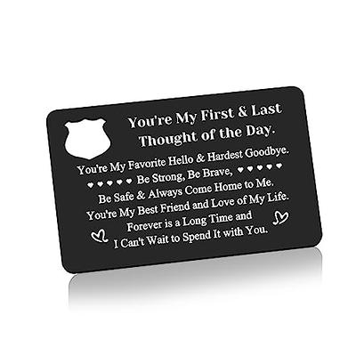 Best Friends Gifts Engraved Wallet Card Insert Funny Friendship Gift for  Men Women Birthday Gifts for Friends Female Christmas Graduation Gift for