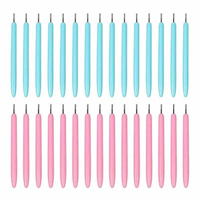 RLECS 6 in 1 Paper Quilling Tools Kits (5pcs Quilling Slotted Tools + 1 Piece Elbow Stainless Steel Tweezer)