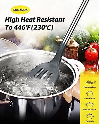 DAILY KISN 9 Inch Kitchen Tongs, Cooking Tongs with Slotted Silicone Tips  and Stainless Steel Handle, Non Stick Heat Resistant Tongs for Cooking,  Buffet, Salad Serving (9, Red) - Yahoo Shopping