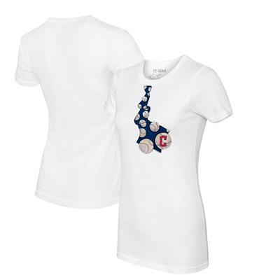 Cleveland Guardians Tiny Turnip Women's TT Rex T-Shirt - Navy