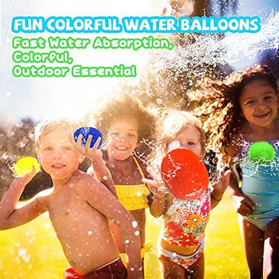 20pcs Interesting Kids Water Balls Water Fight Game Cotton Balls for  Children