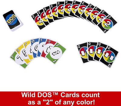 UNO Dos Second Edition [Card Game] [112 Cards for 2-4 Players]