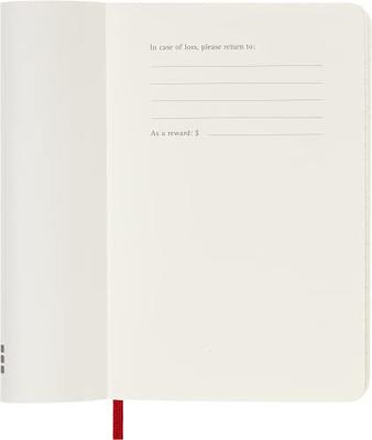 Moleskine Classic 18 Month 2023-2024 Weekly Planner, Soft Cover, Pocket  (3.5 x 5.5), Scarlet Red - Yahoo Shopping