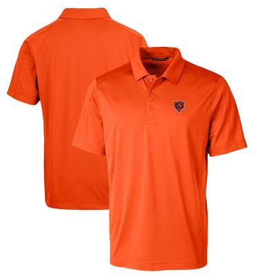 Men's Cutter & Buck Heather Orange Cincinnati Bengals Throwback Logo Forge  Heathered Stretch Polo