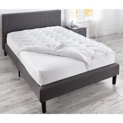 Alwyn Home King Size Mattress Protector, Deep Pocket, Waterproof, Quilted Cover Pad, Soft and Comfortable, Breathable, King Size Alwyn Home Size: Full