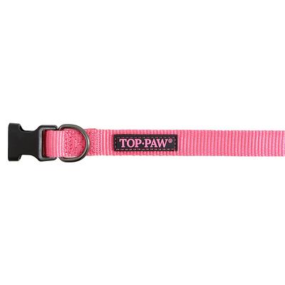 Top Paw Yellow and Pink Ombre Polyester Dog Collar, Size: Large | PetSmart