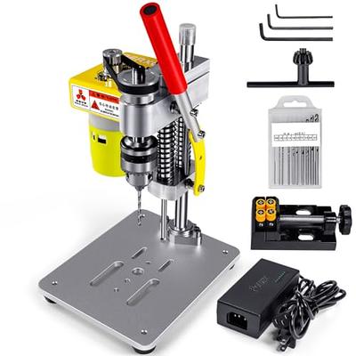 LET'S RESIN Cordless Resin Drill,3-speed Adjustment &Rechargeable Jewelry  Drill with Deburring Tool&19Pcs Accessories,Multi-Purpose Hand Drill Resin