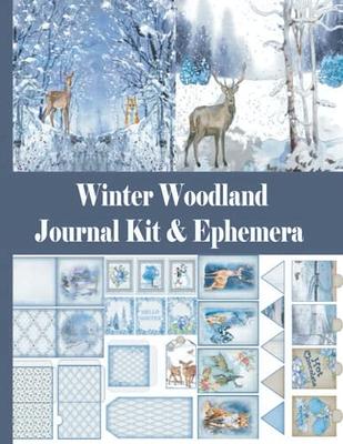 Winter Scrapbook Paper: Winter Ephemera Scrapbook Paper for junk journal  supplies &decoupage sheet for collage art ephemera. Double Sided Craft  Paper  Art Craft Projects and Scrapbook Journal.: PRESS, NINA, PRESS,  NINA