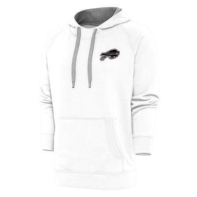 Buffalo Bills Antigua Women's Victory Chenille Pullover Hoodie - Charcoal