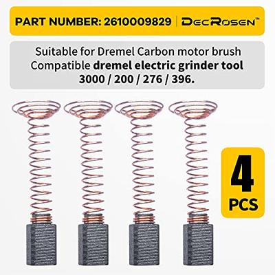 DecRosen 4Pcs Carbon Motor Brushes Compatible for Dremel 3000/200/276/396 Replacement  Parts - Yahoo Shopping