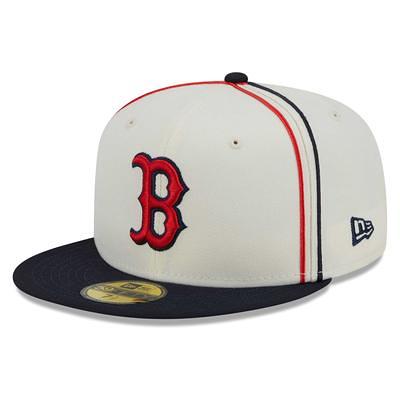 Men's New Era Navy Boston Red Sox White Logo 59FIFTY Fitted Hat