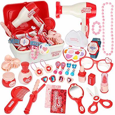  Kids Makeup Kit for Girl, AOPUN Real Washable Makeup Set Girls  Toys, Dress-Up Toy Makeup for Little Girl Princess Play Make Up Birthday  Gift Toy for Toddler Girls Children Age 4