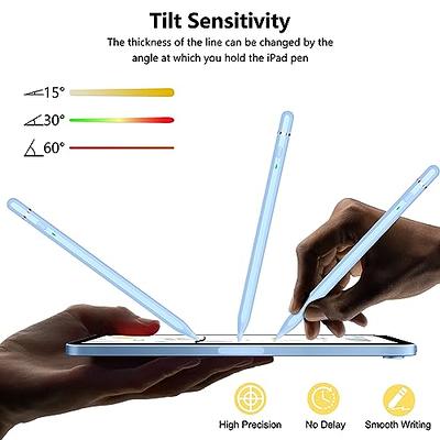 Apple Pencil 2nd Generation with Magnetic Wireless Charging, 2X Fast Charge  for Apple Ipad, Compatible with iPad Pro 11 in 1/2/3/4, iPad Pro 12.9 in