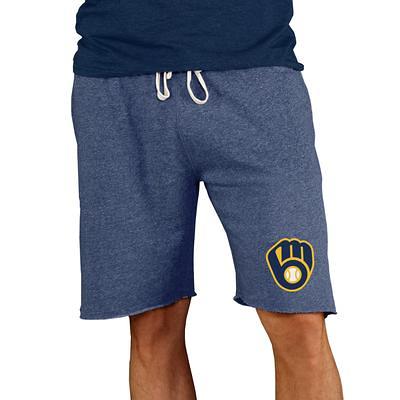 Men's Pro Standard Milwaukee Brewers Red White and Blue Shorts