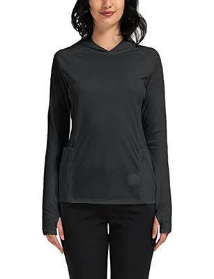 Safort Women's UPF 50+ Sun Protection Hoodie Shirt Long Sleeve Rash Guard SPF  Fishing Hiking Golf Lightweight Outdoor, Dark Grey, M - Yahoo Shopping
