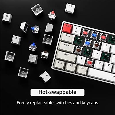 Newmen GM610 60% Wireless Mechanical Keyboard,Wired/Bluetooth RGB