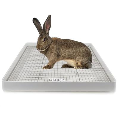 Kathson Large Rabbit Litter Box, Pets Toilet Potty Trainer Tray Corner –  KOL PET