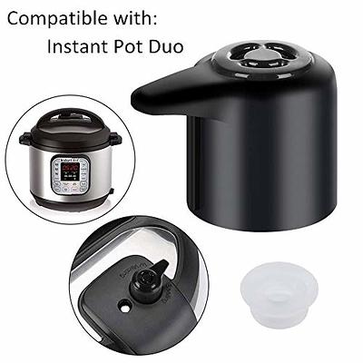 Steam Release Handle Float Valve Replacement Parts with Anti-Block Shield  for Instantpot Duo/Duo Plus 3 5 6 and 8 Quart