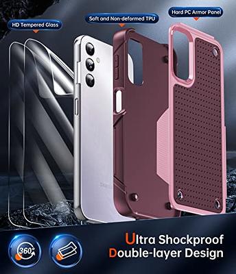  Osophter for Samsung Galaxy A54 5G Case,Samsung A54 5G Case  with Screen Protector Shock-Absorption Flexible TPU Rubber Protective Cell Phone  Cover for Samsung Galaxy A54(Black) : Cell Phones & Accessories