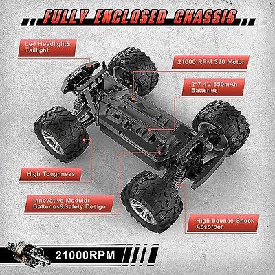 HAIBOXING 1/12 Scale Brushless RC Cars 903A, 4X4 Off-Road RC Monster Truck  with Fast Remote Control of 55KM/H Top Speed, Hobby Grade RTR RC Vehicles