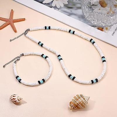 Ritach Puka Shell Necklace for Men Women Surfer Necklace and Bracelect Set  Seashell Chip Coconut Beads Pookah Choker Necklace Summer Beach Jewelry  Set(White&Blue) - Yahoo Shopping