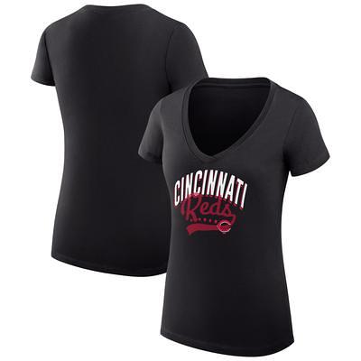 Cincinnati Reds V-Neck Jersey - Gray