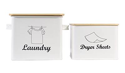 Gdfjiy Metal Laundry Powder Container, Dishwasher Pod Holder, Washing  Powder Storage Bin & Dishwasher Tablets Bin Set with Scoop, Laundry Room  Storage, Ideal for Holding Pods Tablets Detergent (White) - Yahoo Shopping