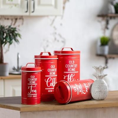 DAYYET Canisters Sets for the Kitchen, Airtight Kitchen Canisters