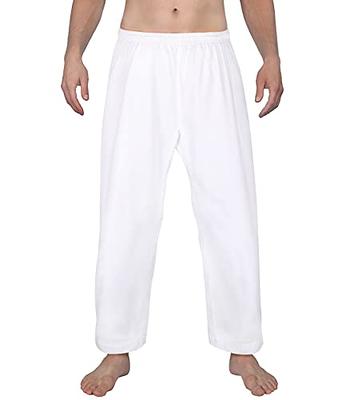 FitsT4 Karate Pants 8oz Middleweight Elastic Waist Martial Arts Pants  Perfect for Training or Competition White, 5 - Yahoo Shopping