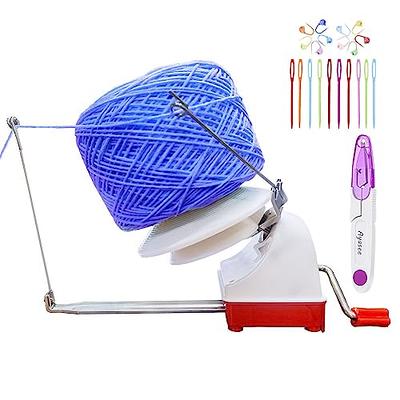 Yarn Ball Winder, Large Capacity Weaving Yarn Knitting Loom