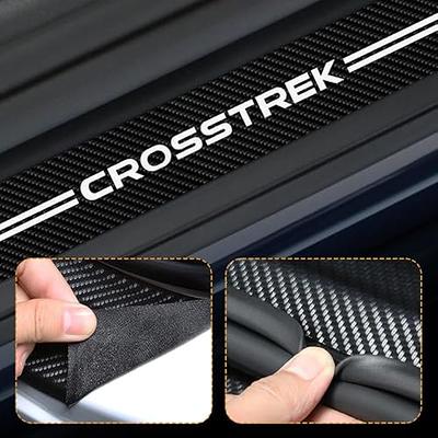 Qrptno 4Pcs Car Door Sill Protector for Subaru Crosstrek 2018-2023