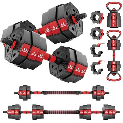 SKONYON Adjustable Dumbbells Weight Set to 66Lbs, Free Weight Dumbbell –  SUGIFT