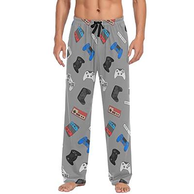 Video Game Controller Pajama Pants Game Console Men's Pajama