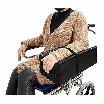 VCOMSOFT Wheelchair Cushions,Back&Elbow Soft Support seat Cushion,Prevent  Pressure Sore, Non-Slip,Warming,Suite for 18''Wheelchair with Full Armrest