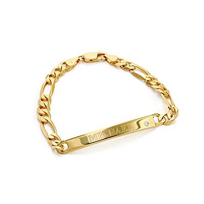 Letter Charm Bracelet for Girls in Gold Plating - MYKA